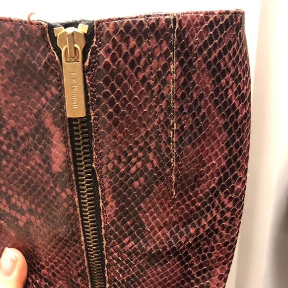 LK Bennett snake-effect knee-high boots - Picture 5 of 5